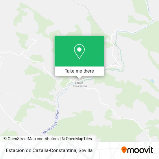 Estacion de Cazalla-Constantina map
