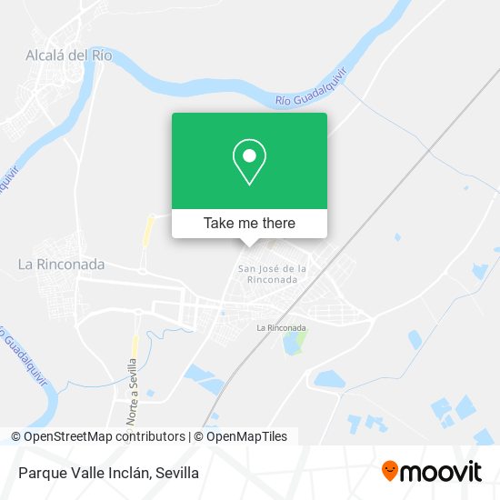 Parque Valle Inclán map