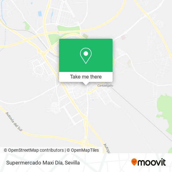 Supermercado Maxi Día map