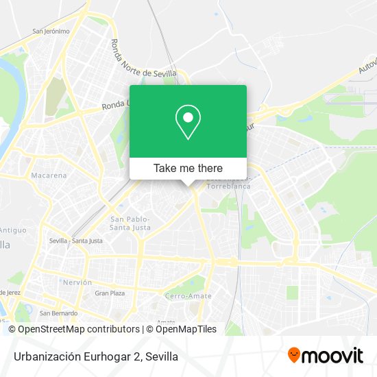 Urbanización Eurhogar 2 map