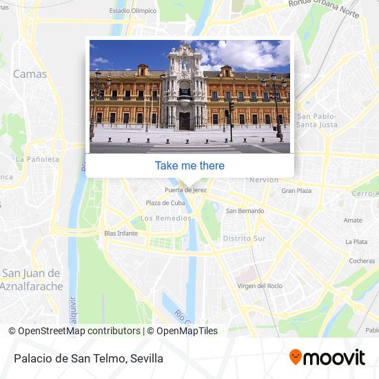 Palacio de San Telmo map