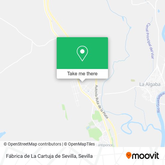 Fábrica de La Cartuja de Sevilla map