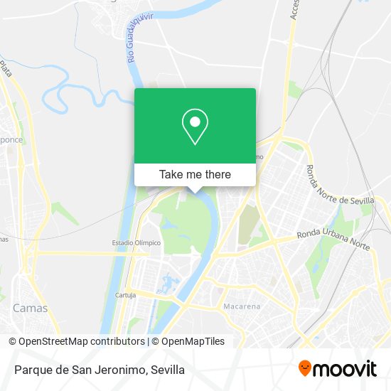Parque de San Jeronimo map