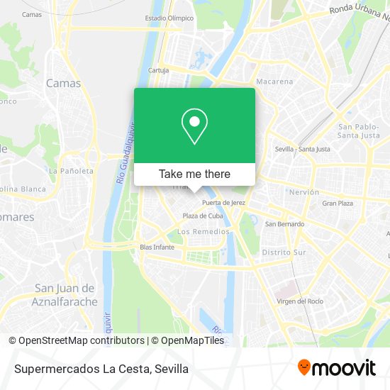 Supermercados La Cesta map