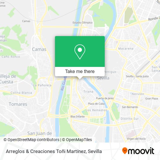 Arreglos & Creaciones Toñi Martínez map