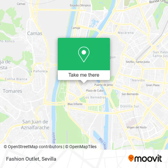 Fashion Outlet map