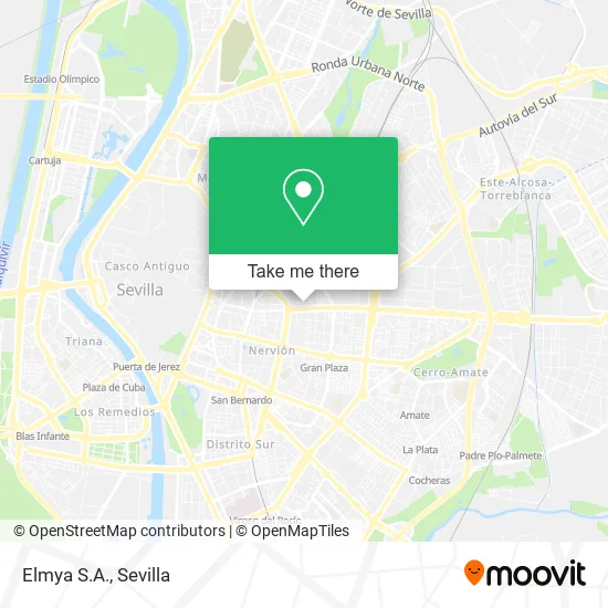 Elmya S.A. map