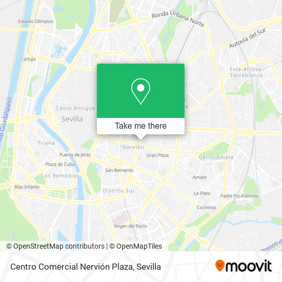 Centro Comercial Nervión Plaza map