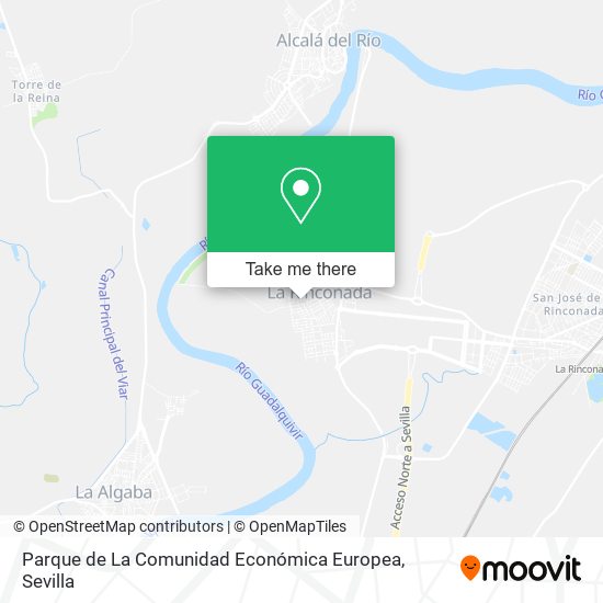 Parque de La Comunidad Económica Europea map