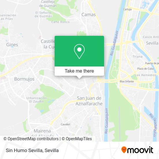 Sin Humo Sevilla map
