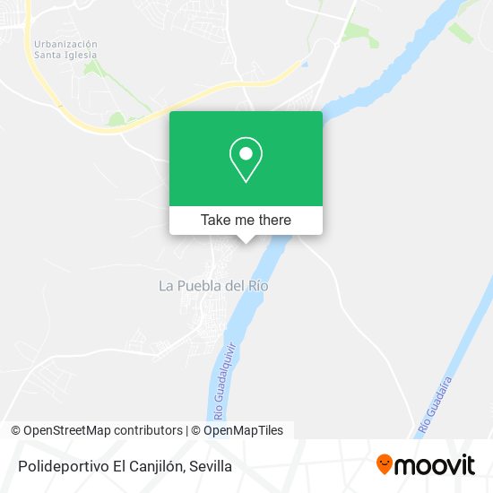 Polideportivo El Canjilón map