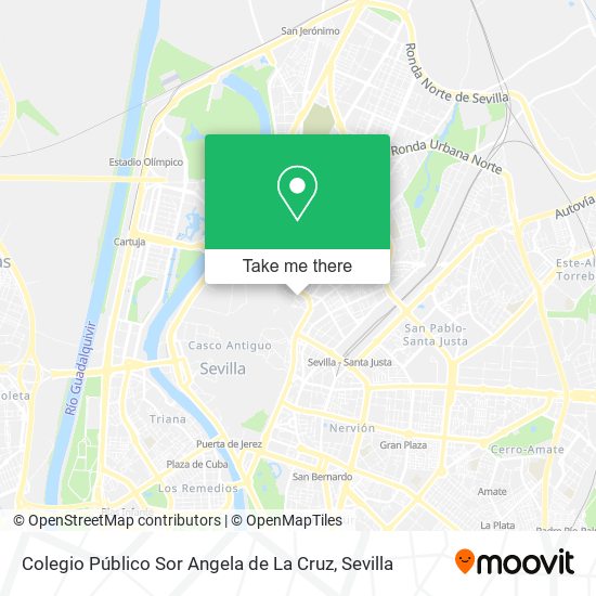Colegio Público Sor Angela de La Cruz map
