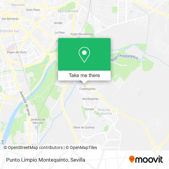 Punto Limpio Montequinto map