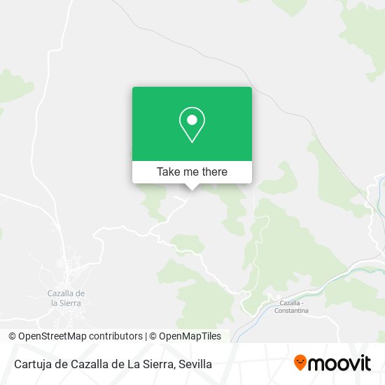 Cartuja de Cazalla de La Sierra map