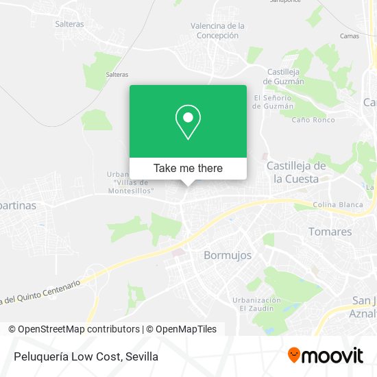 Peluquería Low Cost map