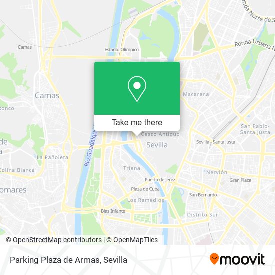Parking Plaza de Armas map