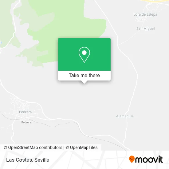 Las Costas map