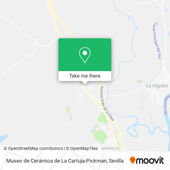 Museo de Cerámica de La Cartuja-Pickman map