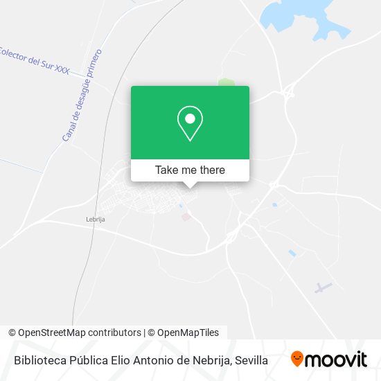 Biblioteca Pública Elio Antonio de Nebrija map