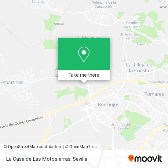 La Casa de Las Motosierras map