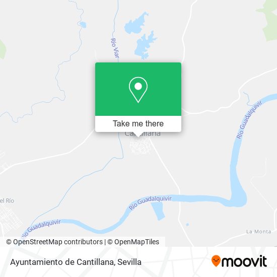 Ayuntamiento de Cantillana map
