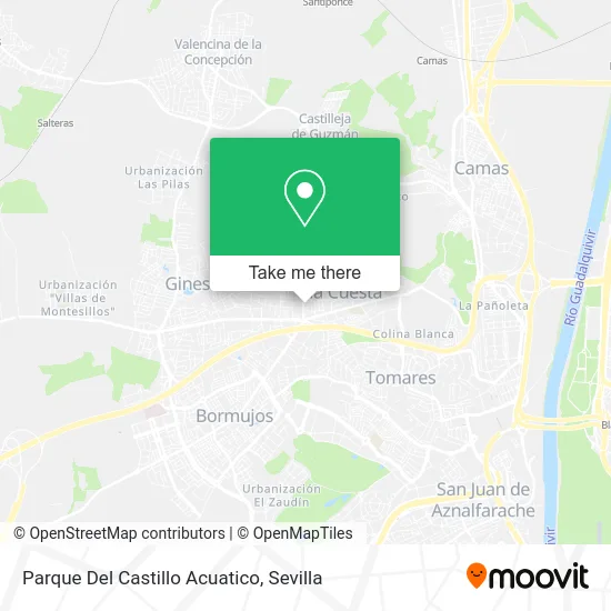 Parque Del Castillo Acuatico map