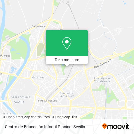 Centro de Educación Infantil Pionino map