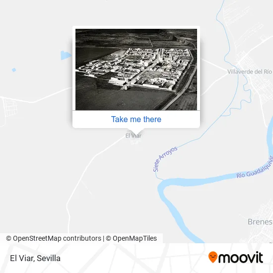 El Viar map