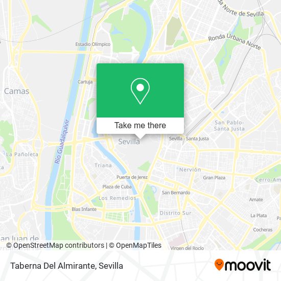 Taberna Del Almirante map