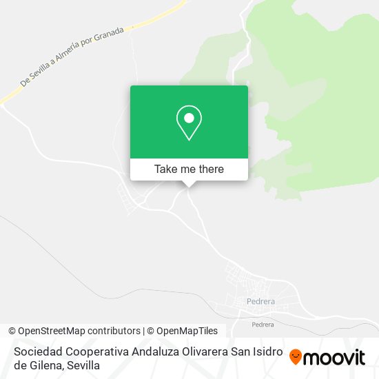 Sociedad Cooperativa Andaluza Olivarera San Isidro de Gilena map