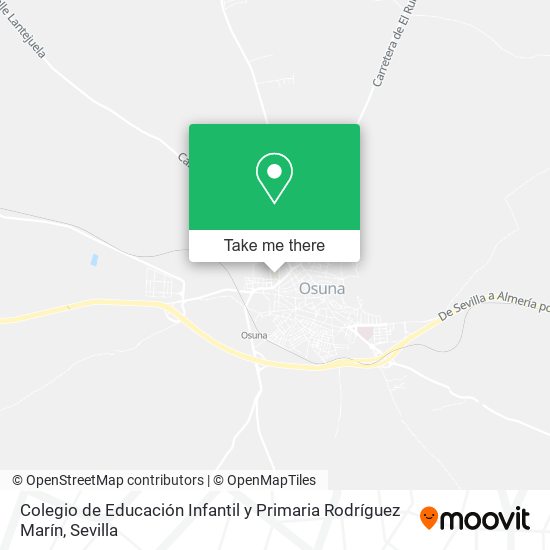 Colegio de Educación Infantil y Primaria Rodríguez Marín map
