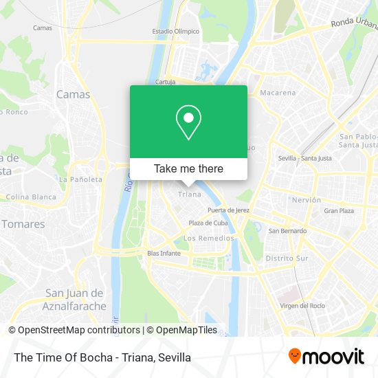 The Time Of Bocha - Triana map