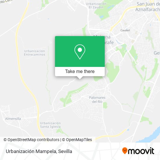 Urbanización Mampela map
