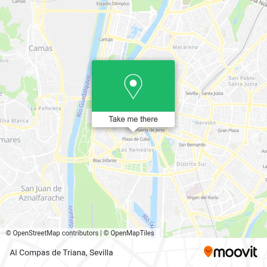 Al Compas de Triana map