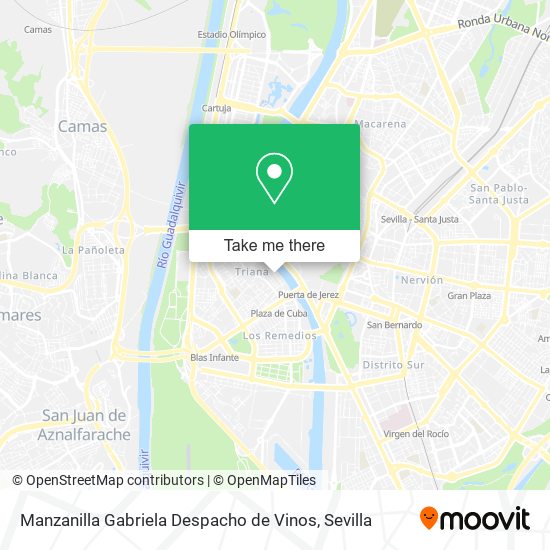 Manzanilla Gabriela Despacho de Vinos map