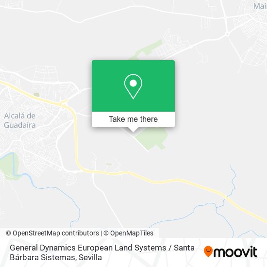 General Dynamics European Land Systems / Santa Bárbara Sistemas map