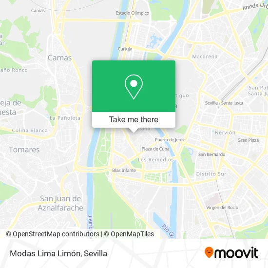 Modas Lima Limón map