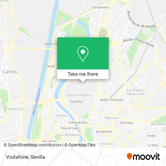 Vodafone map