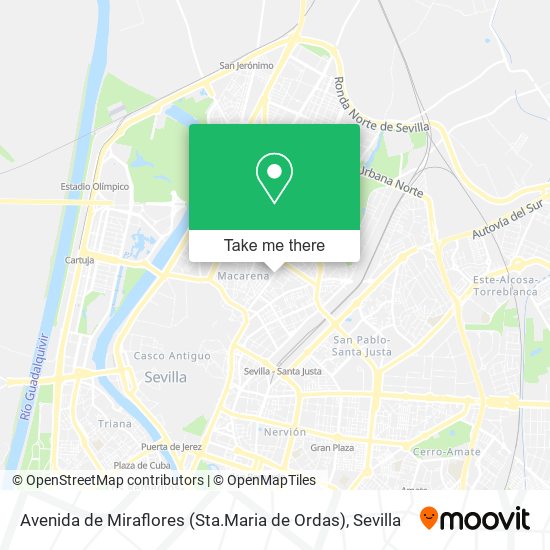 Avenida de Miraflores (Sta.Maria de Ordas) map