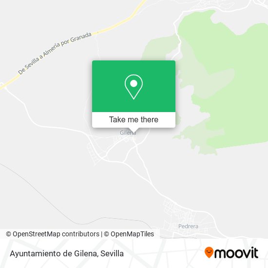 Ayuntamiento de Gilena map