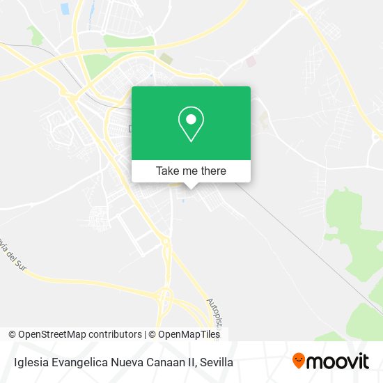 Iglesia Evangelica Nueva Canaan II map
