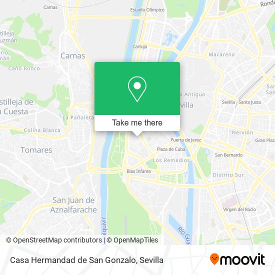 Casa Hermandad de San Gonzalo map