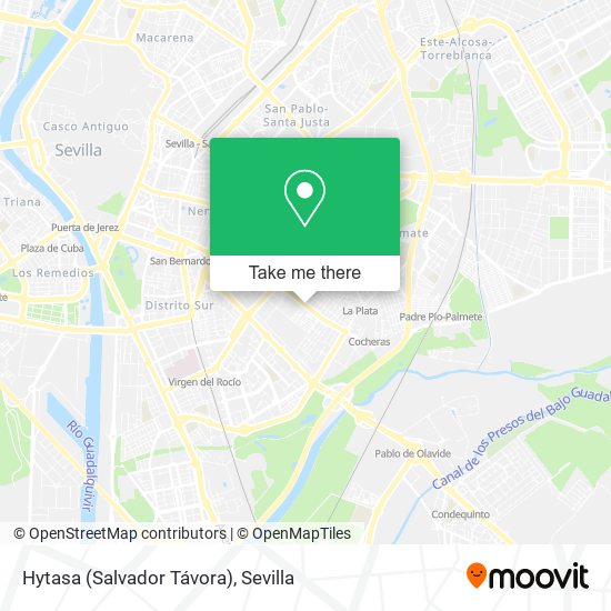 Hytasa (Salvador Távora) map