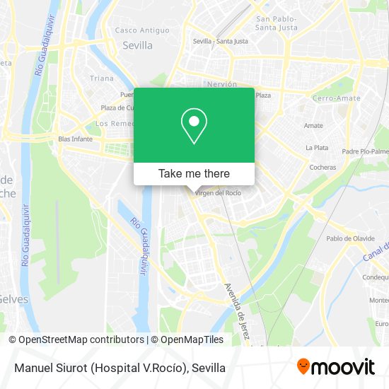 Manuel Siurot (Hospital V.Rocío) map