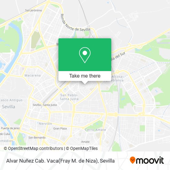 Alvar Nuñez Cab. Vaca(Fray M. de Niza) map