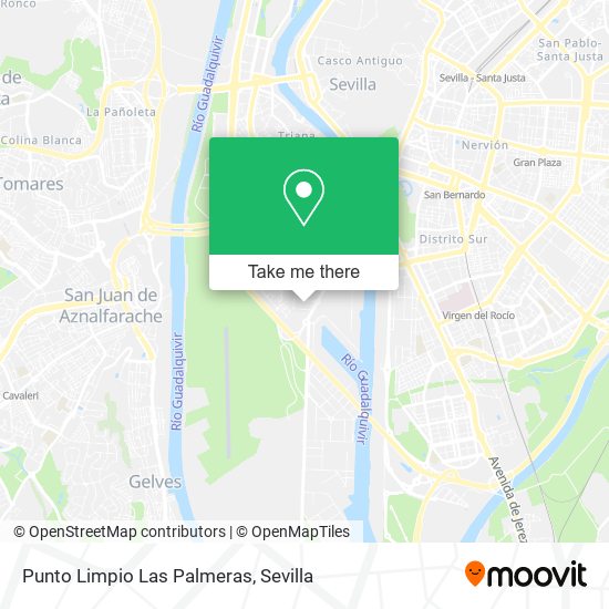 Punto Limpio Las Palmeras map
