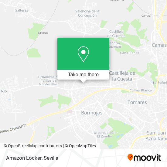 Amazon Locker map