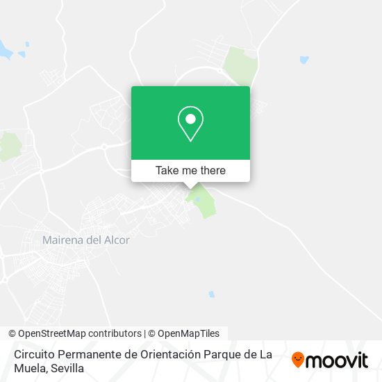 Circuito Permanente de Orientación Parque de La Muela map
