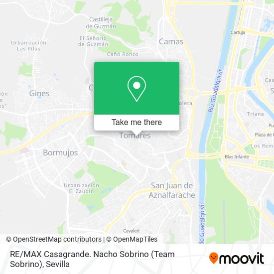 RE / MAX Casagrande. Nacho Sobrino (Team Sobrino) map