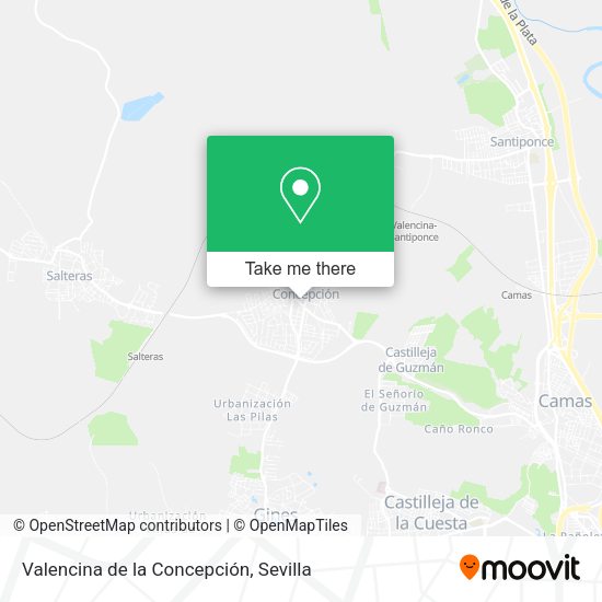 Valencina de la Concepción map